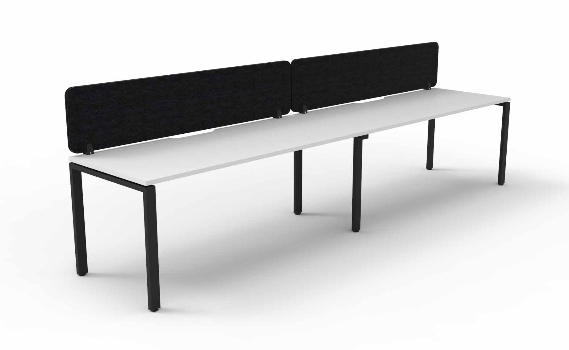 Profile 2 Person Workstation - with Eco Screen